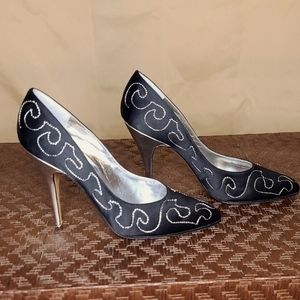 Antonio D'anna 80s black heels